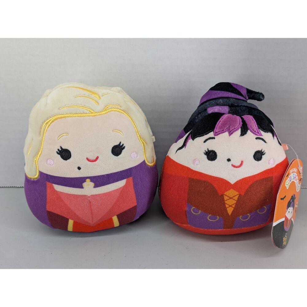 5” Sanderson Sisters Hocus Pocus Witch Squishmallows Mary Sarah